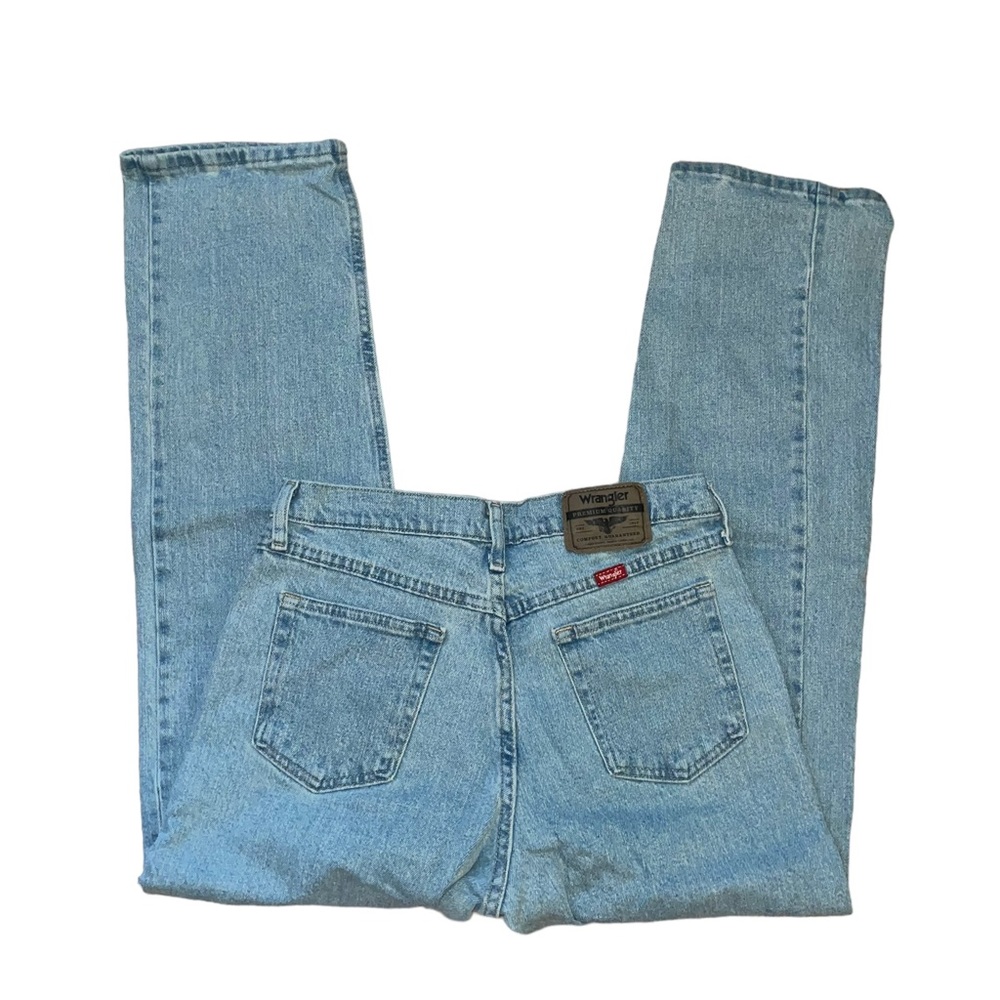 vintage 90s wrangler light wash high waisted utility oversized baggy denim jeans